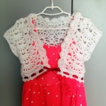 Crocheted bolero