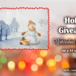 Watercolour Painting Giveaway Christmas 2014